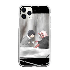 Чехол для iPhone 11 Pro матовый с принтом Darling In The Franxx в Екатеринбурге, Силикон |  | 02 | anime | darling in the franxx | hiro | manga | zero two | аниме | ахегао | любимый во франксе | манга | милый во франксе | ноль два | хиро