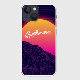 Чехол для iPhone 13 mini с принтом SYNTHWAVE   RETROWAVE в Екатеринбурге,  |  | Тематика изображения на принте: galaxy | geometry | hotline miami | neon | new retro wave | outrun | outrun electro | retro | retrowave | space | synth | synthwave | геометрия | космос | неон | ретро | фигуры | хотлайн майами