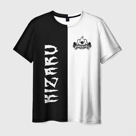 Мужская футболка 3D с принтом KIZARU в Екатеринбурге, 100% полиэфир | прямой крой, круглый вырез горловины, длина до линии бедер | family | haunted | karmageddon | karmagedon | kizaru | кармагеддон | кармагедон | кизару | фэмили | хаунтед