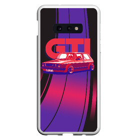 Чехол для Samsung S10E с принтом Golf GTI в Екатеринбурге, Силикон | Область печати: задняя сторона чехла, без боковых панелей | golf | golf gti | volkswagen | вольксваген | фолькс ваген | фольксваген