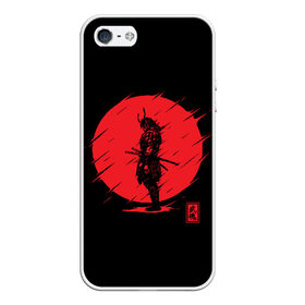 Чехол для iPhone 5/5S матовый с принтом Samurai в Екатеринбурге, Силикон | Область печати: задняя сторона чехла, без боковых панелей | ahegao | anime | blood | japan | samurai | senpai | warior | аниме | ахегао | воин | катана | кровавая | кровавый | кровь | луна | самураи | самурай | семпай | сенпай | солнце | япония