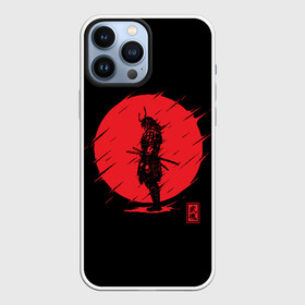 Чехол для iPhone 13 Pro Max с принтом Samurai в Екатеринбурге,  |  | Тематика изображения на принте: ahegao | anime | blood | japan | samurai | senpai | warior | аниме | ахегао | воин | катана | кровавая | кровавый | кровь | луна | самураи | самурай | семпай | сенпай | солнце | япония