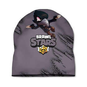 Шапка 3D с принтом Brawl Stars CROW в Екатеринбурге, 100% полиэстер | универсальный размер, печать по всей поверхности изделия | brawl | brawl stars | crow | leon | stars | бравл | бравл старс | браво старс | игра | компьютерная | кров | леон | онлайн | старс