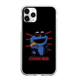 Чехол для iPhone 11 Pro матовый с принтом Come with me if you want в Екатеринбурге, Силикон |  | cookie | cookiemonster | delicious | eat | monster | yummy | еда | коржик | куки | кукимонстр | монстр | печенье | сладости | улица | улицасезам