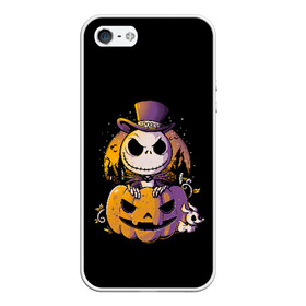 Чехол для iPhone 5/5S матовый с принтом The Nightmare Before Christmas в Екатеринбурге, Силикон | Область печати: задняя сторона чехла, без боковых панелей | before | burton | christmas | horror | jack skellington | nightmare | tim | timothy | walter | бёртон | джек | перед | рождеством | скеллингтон | тим | тимоти | ужастик | ужасы