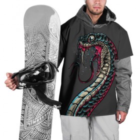 Накидка на куртку 3D с принтом Viper в Екатеринбурге, 100% полиэстер |  | animals | art | poison | snake | venom | venomous | viper | арт | гадюка | животное | животные | змеи | змей | змея | картинка | картинки | прикольная | прикольные | яд | ядовитая | ядовитый