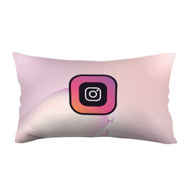 Подушка 3D антистресс с принтом Instagram(редактируемое лого) в Екатеринбурге, наволочка — 100% полиэстер, наполнитель — вспененный полистирол | состоит из подушки и наволочки на молнии | Тематика изображения на принте: 