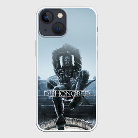 Чехол для iPhone 13 mini с принтом DISHONORED | КОРВО АТТАНО в Екатеринбурге,  |  | arkane studios | bethesda softworks | corvo | corvo attano | death of the outside | dishonored | emily kaldwin | outsider | аркейн | бетесда | дисороред | дишоноред | корво | корво аттано | метка | чужой | эмили | эмили колдуин