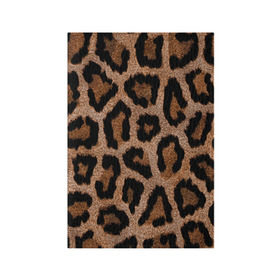 Обложка для паспорта матовая кожа с принтом Леопардовая расцветка в Екатеринбурге, натуральная матовая кожа | размер 19,3 х 13,7 см; прозрачные пластиковые крепления | леопард | леопардовая | леопардовые | леопардовый | леопарды | пятнистые | пятнистый | пятнистым | расцветка