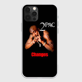 Чехол для iPhone 12 Pro Max с принтом 2pac в Екатеринбурге, Силикон |  | Тематика изображения на принте: 2pac | changes | nigga | oldschool | pac | rap | нигга | олдскулл | пак | рэп | тупак