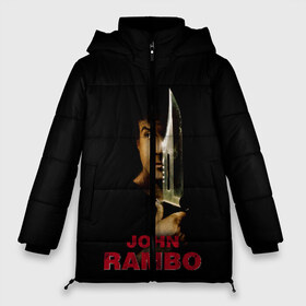 Женская зимняя куртка 3D с принтом John Rambo в Екатеринбурге, верх — 100% полиэстер; подкладка — 100% полиэстер; утеплитель — 100% полиэстер | длина ниже бедра, силуэт Оверсайз. Есть воротник-стойка, отстегивающийся капюшон и ветрозащитная планка. 

Боковые карманы с листочкой на кнопках и внутренний карман на молнии | action | army | blood | first | john | last | rambo | stallone | states | sylvester | united | usa | армия | боевик | джон | кровь | первая | последняя | рэмбо | сильвестр | сталлоне | сша