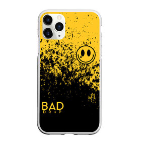 Чехол для iPhone 11 Pro Max матовый с принтом BAD DRIP в Екатеринбурге, Силикон |  | bad | baddrip | cloud | coil | drip | smoke | vape | wape | бак | вейп | вейпер | дрипка | дым | койл | культура | мод | облако | пар | хипстер