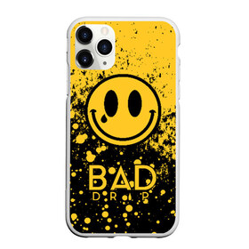 Чехол для iPhone 11 Pro матовый с принтом BAD DRIP в Екатеринбурге, Силикон |  | bad | baddrip | cloud | coil | drip | smoke | vape | wape | бак | вейп | вейпер | дрипка | дым | койл | культура | мод | облако | пар | хипстер