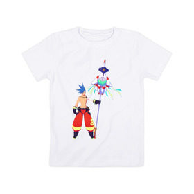 Детская футболка хлопок с принтом Promare Galo в Екатеринбурге, 100% хлопок | круглый вырез горловины, полуприлегающий силуэт, длина до линии бедер | anime | galo | promare | аниме | гало | промар