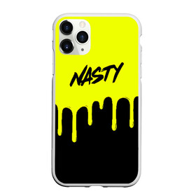 Чехол для iPhone 11 Pro матовый с принтом NASTY JUICE в Екатеринбурге, Силикон |  | bad | baddrip | cloud | coil | drip | juice | nasty | smoke | vape | wape | бак | бэд дрип | вейп | вейпер | дрипка | дым | койл | культура | мод | нэсти | облако | пар | хипстер