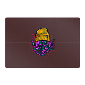 Магнитный плакат 3Х2 с принтом Octopus(Lil Peep, GBC) в Екатеринбурге, Полимерный материал с магнитным слоем | 6 деталей размером 9*9 см | Тематика изображения на принте: gbc | lil | peep | rap | rock | бордовый | желтый | зеленый | исполнитель | картинка | надпись на спине | осьминог | редактируемый дизайн | рок | рэп | рэпер | сочный цвет | фиолетовый