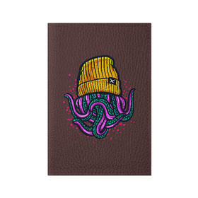 Обложка для паспорта матовая кожа с принтом Octopus(Lil Peep, GBC) в Екатеринбурге, натуральная матовая кожа | размер 19,3 х 13,7 см; прозрачные пластиковые крепления | Тематика изображения на принте: gbc | lil | peep | rap | rock | бордовый | желтый | зеленый | исполнитель | картинка | надпись на спине | осьминог | редактируемый дизайн | рок | рэп | рэпер | сочный цвет | фиолетовый