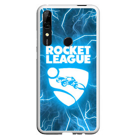 Чехол для Honor P Smart Z с принтом ROCKET LEAGUE в Екатеринбурге, Силикон | Область печати: задняя сторона чехла, без боковых панелей | racing. | rocket league | rocket league garage | rocket trade | гонки | рокет лига