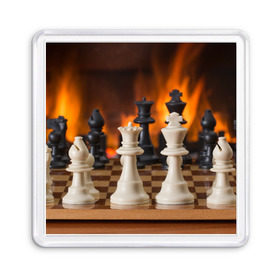 Магнит 55*55 с принтом Шахматы в Екатеринбурге, Пластик | Размер: 65*65 мм; Размер печати: 55*55 мм | Тематика изображения на принте: дамка | доска | игра | игры | камин | конь | король | огне | огнём | огненное | огонь | пешка | пламя | слон | ферзь | фигурки | фигуры | шахматная | шахматы