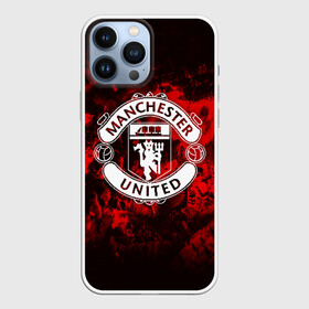 Чехол для iPhone 13 Pro Max с принтом МАНЧЕСТЕР ЮНАЙТЕД | FCMU | MANCHESTER UNITED в Екатеринбурге,  |  | Тематика изображения на принте: fc | fcmu | football | football club | manchester united | red devils | sport | красные дьяволы | манчестер юнайтед | спорт | фк | фкмю | футбол | футбольный клуб