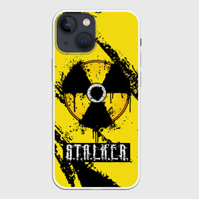 Чехол для iPhone 13 mini с принтом S.T.A.L.K.E.R. в Екатеринбурге,  |  | game | stalker | зона | игра | радиация | сталкер | чернобыль