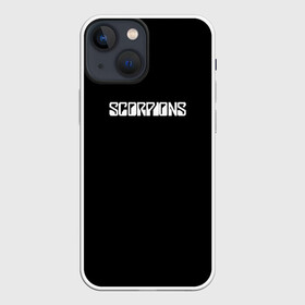 Чехол для iPhone 13 mini с принтом SCORPIONS в Екатеринбурге,  |  | scorpions | клаус майне | маттиас ябс | микки ди | павел мончивода | рудольф шенкер | скорпион | скорпионс