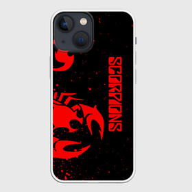 Чехол для iPhone 13 mini с принтом SCORPIONS в Екатеринбурге,  |  | scorpions | клаус майне | маттиас ябс | микки ди | павел мончивода | рудольф шенкер | скорпион | скорпионс