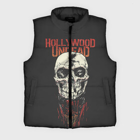 Мужской жилет утепленный 3D с принтом Hollywood Undead в Екатеринбурге,  |  | hollywood | logo | mask | rap | rock | skull | undead | голливуд | лого | логотип | маски | нежить | реп | рок | рэп | череп | черепа