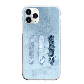Чехол для iPhone 11 Pro Max матовый с принтом три сноуборда в Екатеринбурге, Силикон |  | горы | зима | природа | снег | сноуборд | спорт