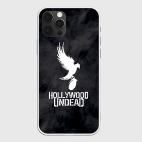 Чехол для iPhone 12 Pro с принтом HOLLYWOOD UNDEAD в Екатеринбурге, силикон | область печати: задняя сторона чехла, без боковых панелей | Тематика изображения на принте: deuce | hollywood undead | hu | j dog | shady jeff | голивудская нежить | голливуд | даниэль мурильо | джордан террелл | джордж артур рейган | дилан альварес | мэттью сент клер | нежить