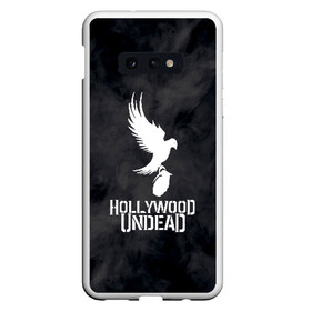 Чехол для Samsung S10E с принтом HOLLYWOOD UNDEAD в Екатеринбурге, Силикон | Область печати: задняя сторона чехла, без боковых панелей | deuce | hollywood undead | hu | j dog | shady jeff | голивудская нежить | голливуд | даниэль мурильо | джордан террелл | джордж артур рейган | дилан альварес | мэттью сент клер | нежить