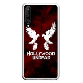 Чехол для Honor P30 с принтом HOLLYWOOD UNDEAD в Екатеринбурге, Силикон | Область печати: задняя сторона чехла, без боковых панелей | deuce | hollywood undead | hu | j dog | shady jeff | голивудская нежить | голливуд | даниэль мурильо | джордан террелл | джордж артур рейган | дилан альварес | мэттью сент клер | нежить