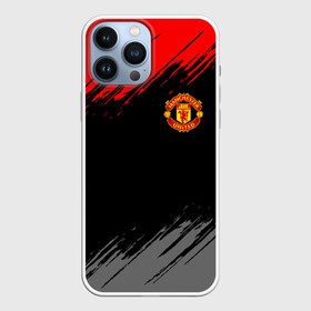 Чехол для iPhone 13 Pro Max с принтом МАНЧЕСТЕР ЮНАЙТЕД | FCMU | MANCHESTER UNITED в Екатеринбурге,  |  | Тематика изображения на принте: fc | fcmu | football | football club | manchester united | red devils | sport | красные дьяволы | манчестер юнайтед | спорт | фк | фкмю | футбол | футбольный клуб