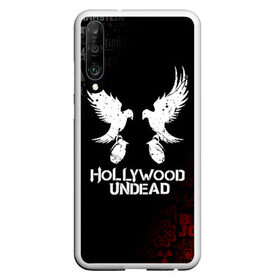 Чехол для Honor P30 с принтом HOLLYWOOD UNDEAD в Екатеринбурге, Силикон | Область печати: задняя сторона чехла, без боковых панелей | deuce | hollywood undead | hu | j dog | shady jeff | голливуд | голливудская нежить | даниэль мурильо | джордан террелл | джордж артур рейган | дилан альварес | мэттью сент клер | нежить