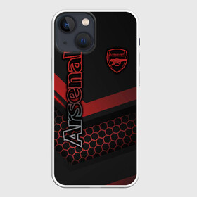 Чехол для iPhone 13 mini с принтом Arsenal F.C. в Екатеринбурге,  |  | Тематика изображения на принте: arsenal fc | aubameyang | bellerin | football | guendouzi | ozil | premier league | soccer | арсенал | лаказетт | лига | мартинелли | мхитарян | озил | премьер | роб холдинг | торрейра | фк