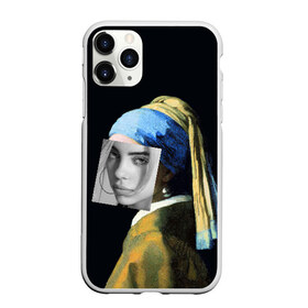 Чехол для iPhone 11 Pro Max матовый с принтом Billie Eilish с Сережкой в Екатеринбурге, Силикон |  | bellyache | indie | music | pop | айлиш | беляш | билли | девушка | девушка с жемчужной сережкой | звезда | искусство | картина | певица | песня | художник | ян вермеер