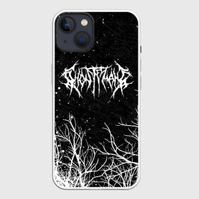 Чехол для iPhone 13 с принтом GHOSTEMANE BLACK FOREST в Екатеринбурге,  |  | Тематика изображения на принте: eric whitney | ghostemane | trash | треш