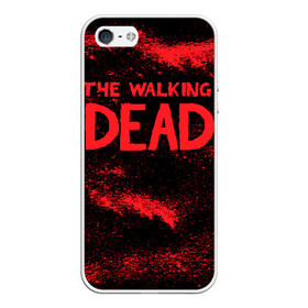 Чехол для iPhone 5/5S матовый с принтом The Walking Dead в Екатеринбурге, Силикон | Область печати: задняя сторона чехла, без боковых панелей | Тематика изображения на принте: amc | carol | daryl | dixon | michonne | negan | reaction | rick | season 10 | twd | zombies | диксон | дэрил | зомби | мертвецы | мишонн | неган | реакция | рик | ходячие