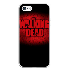 Чехол для iPhone 5/5S матовый с принтом The Walking Dead в Екатеринбурге, Силикон | Область печати: задняя сторона чехла, без боковых панелей | Тематика изображения на принте: amc | carol | daryl | dixon | michonne | negan | reaction | rick | season 10 | twd | zombies | диксон | дэрил | зомби | мертвецы | мишонн | неган | реакция | рик | ходячие