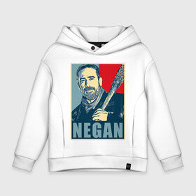 Детское худи Oversize хлопок с принтом Negan Hope в Екатеринбурге, френч-терри — 70% хлопок, 30% полиэстер. Мягкий теплый начес внутри —100% хлопок | боковые карманы, эластичные манжеты и нижняя кромка, капюшон на магнитной кнопке | dead | death | lucille | negan | rick | the walking dead | zombie | граймс | дерил | дэрил | зомби | люсиль | мертвецы | мишон | ниган | рик | спасители | ходячие | шепчущиеся