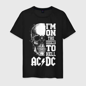 Мужская футболка хлопок с принтом AC/DC в Екатеринбурге, 100% хлопок | прямой крой, круглый вырез горловины, длина до линии бедер, слегка спущенное плечо. | ac dc | acdc | acdc ас дс | австралийская | ангус янг | асдс | блюз | группа | крис слэйд | метал | молния | музыка | певцы | рок | рок н ролл | стиви янг | хард | хардрок | эксл роуз