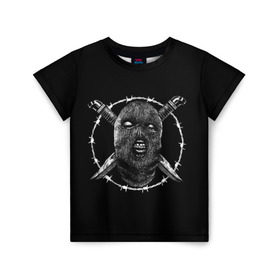 Детская футболка 3D с принтом Velial Squad в Екатеринбурге, 100% гипоаллергенный полиэфир | прямой крой, круглый вырез горловины, длина до линии бедер, чуть спущенное плечо, ткань немного тянется | horror | music | rap | redvelsqd | rock | музыка | рок | рэп | хоррор