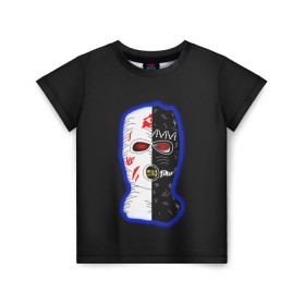 Детская футболка 3D с принтом Velial Squad в Екатеринбурге, 100% гипоаллергенный полиэфир | прямой крой, круглый вырез горловины, длина до линии бедер, чуть спущенное плечо, ткань немного тянется | horror | music | rap | redvelsqd | rock | музыка | рок | рэп | хоррор