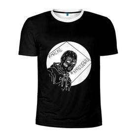 Мужская футболка 3D спортивная с принтом Velial Squad в Екатеринбурге, 100% полиэстер с улучшенными характеристиками | приталенный силуэт, круглая горловина, широкие плечи, сужается к линии бедра | horror | music | rap | redvelsqd | rock | музыка | рок | рэп | хоррор