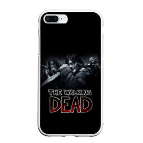 Чехол для iPhone 7Plus/8 Plus матовый с принтом TWD в Екатеринбурге, Силикон | Область печати: задняя сторона чехла, без боковых панелей | 10 сезон | amc | deryl dixon | fox | the walking dead | walking dead | дерил диксон | сериал | ходячие | ходячие мертвецы