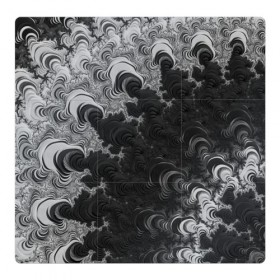 Магнитный плакат 3Х3 с принтом Абстракция в Екатеринбурге, Полимерный материал с магнитным слоем | 9 деталей размером 9*9 см | 3d | абстрактно | абстрактные | абстрактный | абстракция | волнистое | волнистый | дым | дымка | дымный | дымом | дыму | краска | темный | узор | узоры | чернила | черный