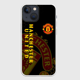 Чехол для iPhone 13 mini с принтом МАНЧЕСТЕР ЮНАЙТЕД в Екатеринбурге,  |  | fc | fcmu | football | football club | manchester united | red devils | sport | красные дьяволы | манчестер юнайтед | спорт | фк | фкмю | футбол | футбольный клуб