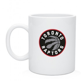 Кружка с принтом Toronto Raptors Logo в Екатеринбурге, керамика | объем — 330 мл, диаметр — 80 мм. Принт наносится на бока кружки, можно сделать два разных изображения | nba | raptors | toronto | toronto raptors | баскетбол | нба | рапторс | рэпторс | спорт | торонто | торонто рапторс | торонто рэпторс