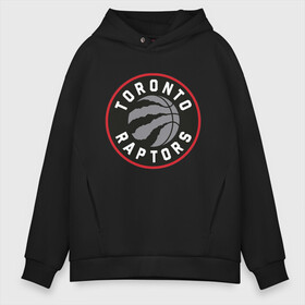 Мужское худи Oversize хлопок с принтом Toronto Raptors Logo в Екатеринбурге, френч-терри — 70% хлопок, 30% полиэстер. Мягкий теплый начес внутри —100% хлопок | боковые карманы, эластичные манжеты и нижняя кромка, капюшон на магнитной кнопке | Тематика изображения на принте: nba | raptors | toronto | toronto raptors | баскетбол | нба | рапторс | рэпторс | спорт | торонто | торонто рапторс | торонто рэпторс