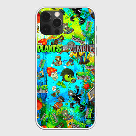 Чехол для iPhone 12 Pro Max с принтом Plants vs Zombies в Екатеринбурге, Силикон |  | plant | zombies | зомби | растения | растения против зомби